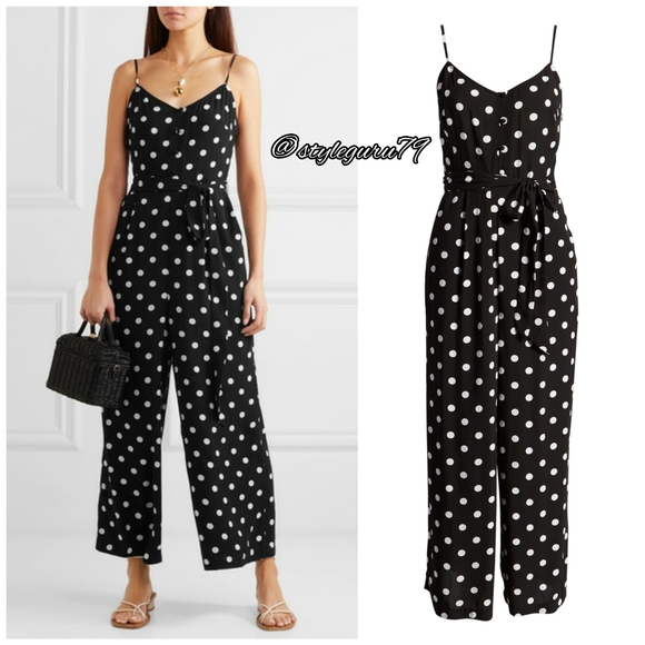 j crew polka dot jumpsuit
